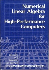 cover of the book Numerical linear algebra for high-performance computers