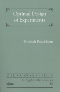 cover of the book Optimal design of experiments