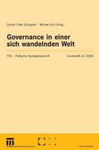 cover of the book Governance in einer sich wandelnden Welt