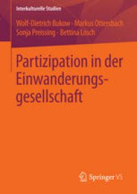 cover of the book Partizipation in der Einwanderungsgesellschaft