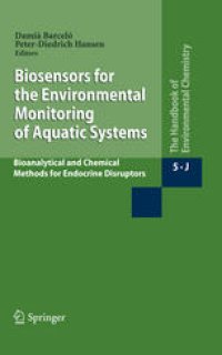 cover of the book Biosensors for Environmental Monitoring of Aquatic Systems: Bioanalytical and Chemical Methods for Endocrine Disruptors