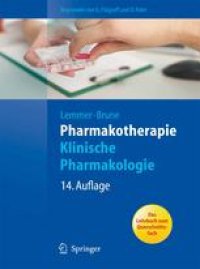 cover of the book Pharmakotherapie: Klinische Pharmakologie