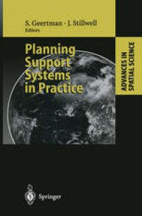 cover of the book Planning Support Systems in Practice