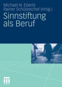 cover of the book Sinnstiftung als Beruf