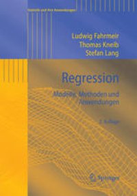 cover of the book Regression: Modelle, Methoden und Anwendungen