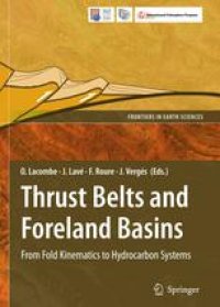 cover of the book Thrust Belts and Foreland Basins: From Fold Kinematics to Hydrocarbon Systems