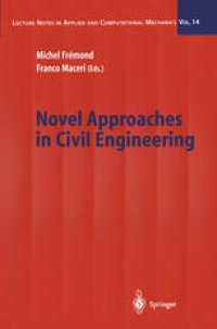 cover of the book Novel Approaches in Civil Engineering