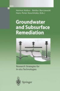 cover of the book Groundwater and Subsurface Remediation: Research Strategies for In-situ Technologies