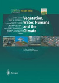 cover of the book Vegetation, Water, Humans and the Climate: A New Perspective on an Interactive System