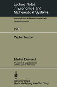 cover of the book Market Demand: An Analysis of Large Economies with Non-Convex Preferences