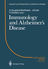 cover of the book Immunology and Alzheimer’s Disease