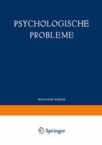 cover of the book Psychologische Probleme