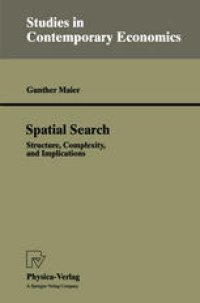 cover of the book Spatial Search: Structure, Complexity, and Implications