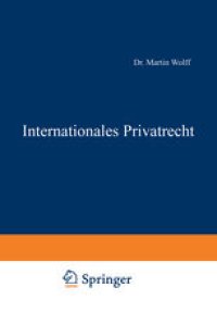 cover of the book Internationales Privatrecht