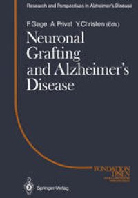 cover of the book Neuronal Grafting and Alzheimer’s Disease