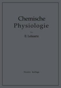 cover of the book Einführung in die Chemische Physiologie