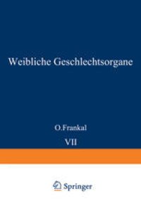 cover of the book Weibliche Geschlechtsorgane: Uterus und Tuben