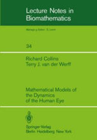 cover of the book Mathematical Models of the Dynamics of the Human Eye