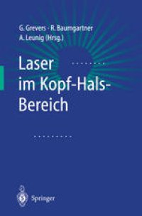 cover of the book Laser im Kopf-Hals-Bereich