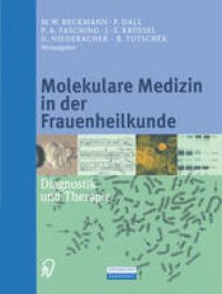 cover of the book Molekulare Medizin in der Frauenheilkunde: Diagnostik und Therapie