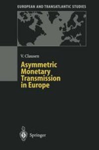 cover of the book Asymmetric Monetary Transmission in Europe