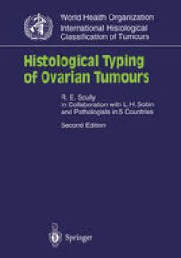 cover of the book Histological Typing of Ovarian Tumours