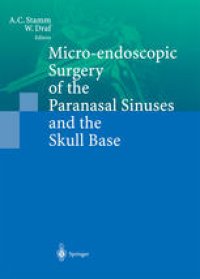 cover of the book Micro-endoscopic Surgery of the Paranasal Sinuses and the Skull Base