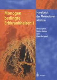 cover of the book Monogen bedingte Erbkrankheiten 1