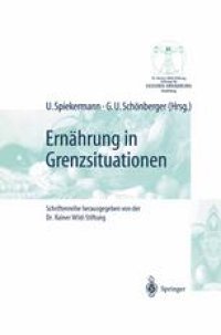 cover of the book Ernährung in Grenzsituationen