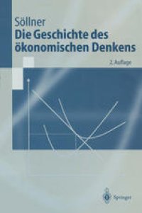 cover of the book Die Geschichte des ökonomischen Denkens