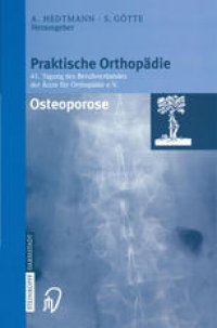 cover of the book Osteoporose