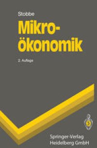 cover of the book Mikroökonomik