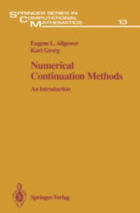 cover of the book Numerical Continuation Methods: An Introduction