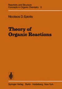 cover of the book Theory of Organic Reactions