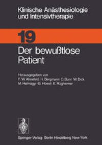 cover of the book Der bewußtlose Patient