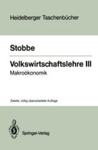 cover of the book Volkswirtschaftslehre III: Makroökonomik