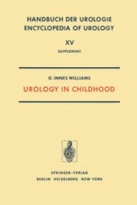 cover of the book Urology in Childhood