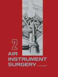 cover of the book Air Instrument Surgery: Vol. 2: Orthopedics