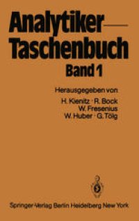 cover of the book Analytiker-Taschenbuch