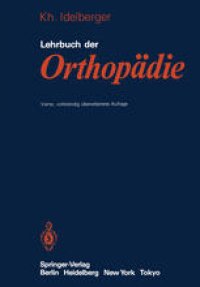 cover of the book Lehrbuch der Orthopädie