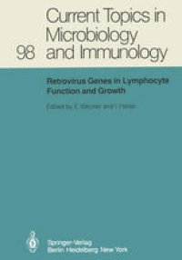 cover of the book Retrovirus Genes in Lymphocyte Function and Growth