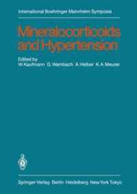 cover of the book Mineralocorticoids and Hypertension