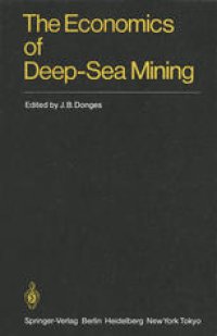 cover of the book The Economics of Deep-Sea Mining