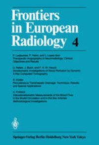 cover of the book Frontiers in European Radiology