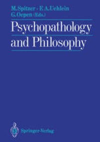 cover of the book Psychopathology and Philosophy