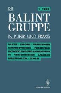 cover of the book Praxis · Theorie · Variationen · Leitungstechnik · Forschung · Entwicklung und Anwendung in verschiedenen Ländern Berufspolitik · Kritische Glosse