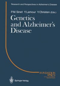 cover of the book Genetics and Alzheimer’s Disease