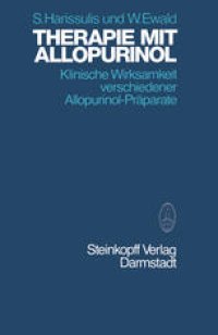 cover of the book Therapie mit Allopurinol: Klinische Wirksamkeit verschiedener Allopurinol-Präparate