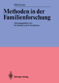 cover of the book Methoden in der Familienforschung