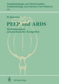 cover of the book PEEP und ARDS: Modellsimulation atemmechanischer Kenngrößen